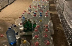 иззеха голямо количество контрабанден алкохол харманли снимки
