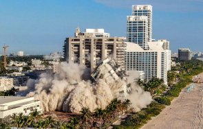 изравниха земята емблематичен хотел маями видео