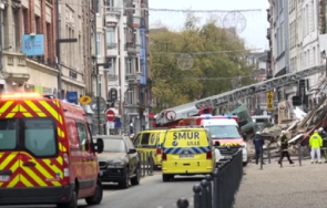 две сгради рухнаха френския град лил видео