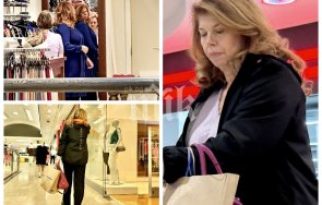 пик изтупана армани вицепрезидентът йотова пусна шопинг мола напълни торбите маркови магазини снимки