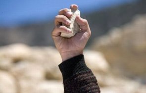 скандалджийка прати полицай болницата уцели камък