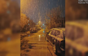 първи сняг заваля части софия