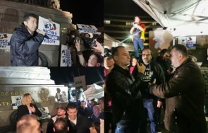 гошо боеца кирил петков христо иванов поведоха протеста хартиената бюлетина снимки видео