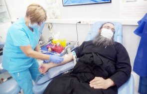 софийската митрополия участва кръводарителска акция вма
