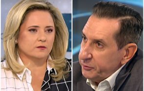 ефирът прегря лют спор георги мараджиев лора крумова водещата сипе внушения кмета стамболийски