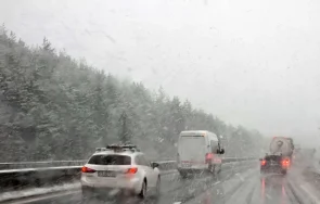 ограничават движението магистрала тракия района ямбол