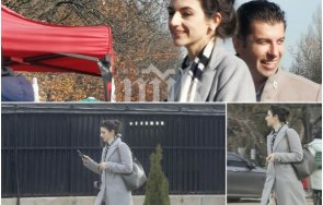 пик мистериозна поява лена парламента бориславова ползва паркинга депутатите дойде откъм дома киро снимки