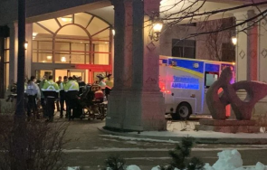 кървав екшън канада шестима души загинаха стрелба апартамент видео