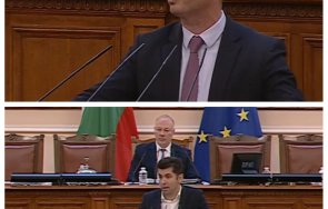 Делян Добрев Кирил Петков Колаж