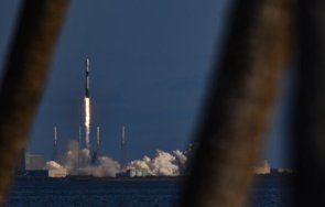 историческо мъск изпрати български сателит първата мисия spacex 2023 видео