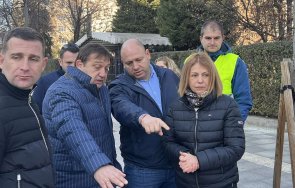 шишков фандъкова инспектираха ремонта жълтите павета столицата