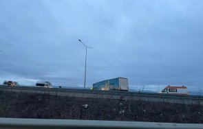 последните минути тир катастрофира северната скоростна тангента задръстване