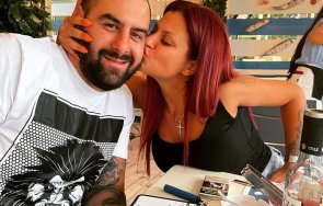 любима двойка един друг чака бебе снимка