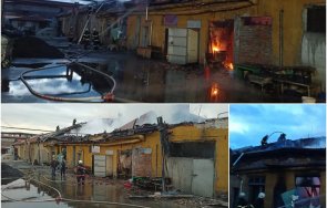 пожарът пловдивския затвор пожарни загасиха пламъците извършват оглед