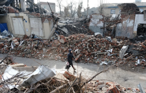 продължава тежкият артилерийски обстрел бахмут