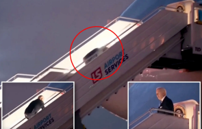 случва байдън пак преби докато качва самолет видео