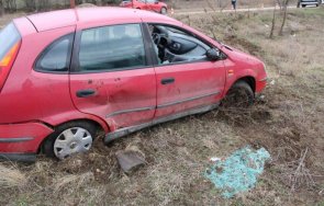 кола излетя пътя благоевград