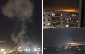 извънредно силен взрив московски регион ударен руският военно промишлен комплекс видео