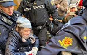арестуваха грета тунберг време протест осло видео