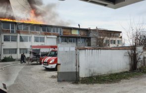 извънредно пожар лумна северната индустриална зона пловдив блокира трафика