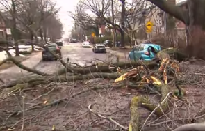мощна ледена буря около милион души останаха без ток канада монреал опустошен видео