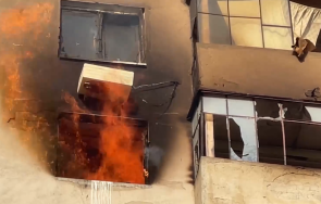 къща избухна пламъци старозагорско