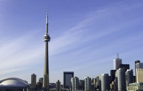 мълния удари популярната тауър торонто видео