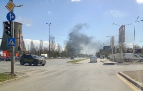 първо пик пожар гори централните гробища снимки