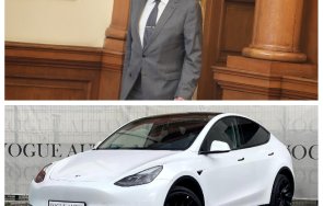 САМО В ПИК: Рашков се фука с новата Тесла и в парламента (СНИМКИ)