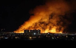 огромен пожар бушува сибир видео