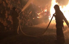 пожар избухнал резервоар гориво руския краснодарски