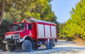 български автобус запали гърция