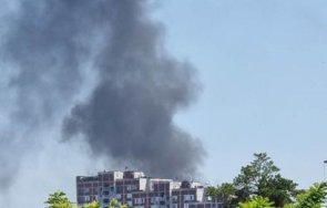 голям пожар пловдив вдигна крак пожарната видео