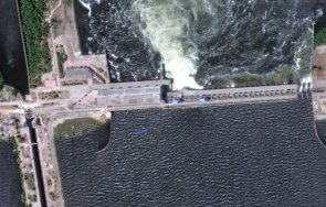 аец запорожие продължава изпомпва вода каховския язовир