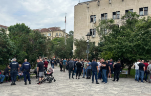 служители сдвр протест софия