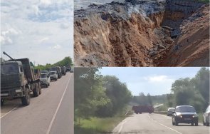 извънредно пик москва страшно рушат магистрали камиони блокираха входовете града снимки видео