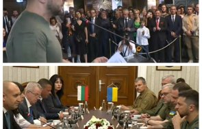 зеленски коментар острия тон радев имаме различна философия нас оръжието въпрос оцеляване