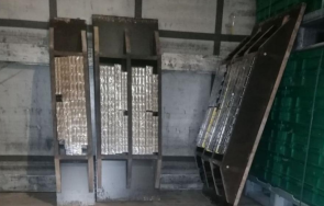 oткриха контрабандни цигари пода товарен автомобил лесово