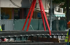 заради горещените зачестяват случаите деформации трамвайните релси