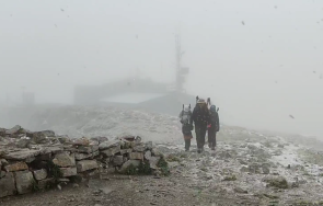 метео болканс сняг заваля връх мусала видео