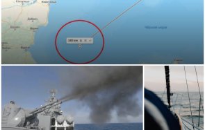 войната чука вратата украйна атакува кораби близо варна бургас русия свали безпилотните катери карта