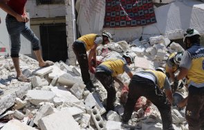 трима убити шестима ранени цивилни руски въздушни удари северозападна сирия