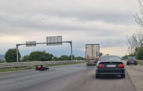 последните минути моторист катастрофира магистрала тракия задръстване