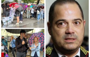 екшън пик мвр скри протестиращите поредното убийството пътя медийната съветничка калин стоянов словесна престрелка журналист