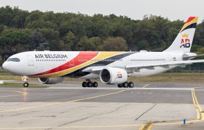 белгийска авиокомпания прекратява всички пътнически полети