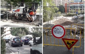 сигнал пик чиновническо безхаберие бави асфалтирането възлов участък лозенец снимки