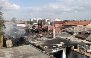 пиян запали къщата шумен