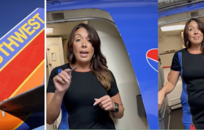 пияна козирката сътвори невиждан скандал спря самолет видео