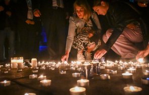 стотици събраха бдение софия памет жертвите израел