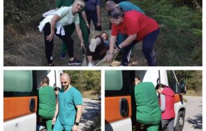 габровски лекар шофьор линейка влязоха гора носилка извървяха помогнат пострадала туристка